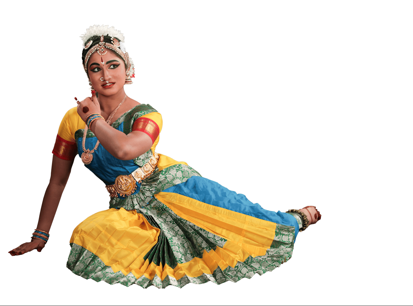 Meera Nair in Bharatanatyam costume